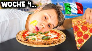 ICH HABE 1 MONAT PIZZA GEGESSEN und es war die Hölle🍕😰  ÄLTESTE PIZZERIA DER WELT😮 [upl. by Iggem]