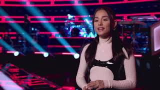 Katherine Ann Mohler amp Vaughn Mugol Stage Rehearsal with Ariana Grande  The Voice 2021 Night 8 [upl. by Darees]