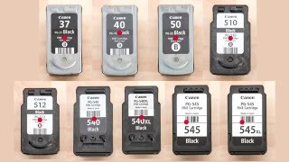 How To Refill A Black Canon Ink Cartridge PG540xl 540 PG545 545xl 545 PG560 PG245 245xl 575 [upl. by Ashely]