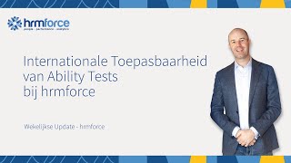 Internationale Toepasbaarheid van Ability Tests bij hrmforce [upl. by Shapiro69]