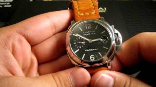 Panerai Luminor Pam 00048 Video İncelemesi [upl. by Isidora]