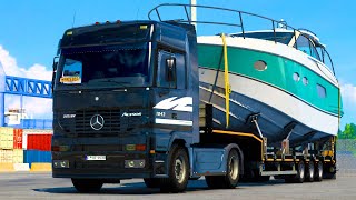 ETS2  Mercedes Actros MP1 1843 And Trailer 140 [upl. by Eriuqs]