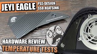 Eagle PS5 Designed SSD Heatsink Review amp Temperature Tests [upl. by Anoy]