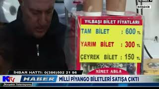 MİLLİ PİYANGO BİLETLERİ SATIŞA ÇIKTI [upl. by Lime]