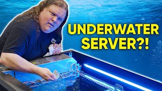 This server lives underwater  Hypertec Immersion Cooling [upl. by Arsuy]