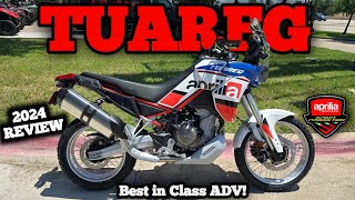 2024 Aprilia Tuareg 660 Ride amp Review  BEST ADV Motorcycle [upl. by Slemmer]