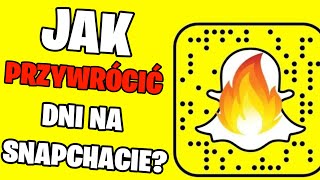 Jak przywrócić dni na snapchat🔥Krok po kroku🔥Odzyskiwanie dni na snapie  Snapchacie [upl. by Reehsab717]