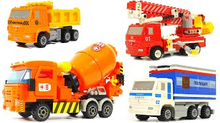 How to Build Lego KAMAZ Trucks [upl. by Yreffoeg]