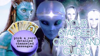 🛸👽YOUR STARSEED ORIGINS AND GUIDES DETAILED 👽pick a card 🛸 [upl. by Cheffetz]