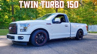 Twin Turbo Coyote F150  Making BIG Power [upl. by Elise512]