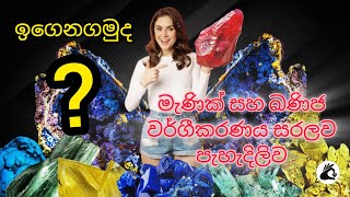 Gemology 07 Mineral Classifications  ඛණිය සහ මැණික් කොටස් කිරීම gemology gemstone science [upl. by Leahicm]