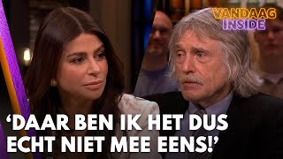 Olcay en Johan in discussie over Theo Maassen Daar ben ik het dus echt niet mee eens [upl. by Aggappe272]