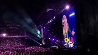 quotCry Prettyquot live  Carrie Underwood  CMA Fest 2018 [upl. by Anthia]