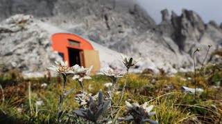 bivacco Feruglio cengle dal Bec sentiero alpinistico Piero Nobile cima dai Gjai rif Grauzaria [upl. by Kendrick]