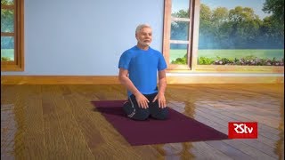 PM Modi shares animated video of Ustrasana promotes yoga [upl. by Bil]