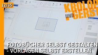 Fotobuch Vorlagen selbst erstellen  12  Fotobücher selbst gestalten 📷 KrolopampGerst [upl. by Dercy]