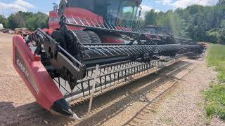 2011 Case IH 2162  Head  Draper [upl. by Swetiana883]