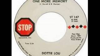 quotOne More Memoryquot  Dottie Lou 1967 Stop [upl. by Fred]