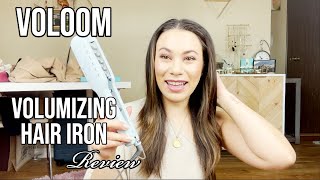 Voloom Volumizing Hair Iron  Review [upl. by Yslehc]