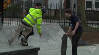 Cann Hall Skatepark  the Betongpark Ltd edit [upl. by Arick]