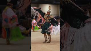 Powwow Dancing Womens Fancy Contest  Durant Oklahoma Powwow  Jocy Bird Little Sky suite1491 [upl. by Ellehcrad194]