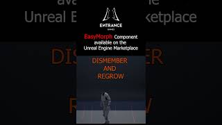 UE5 Showcase  Dismember  Regrow Limbs EasyMorph Component ue5 unrealengine gamedev showcase [upl. by Alyehs]