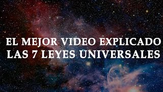 EL MEJOR VIDEO EXPLICADO DE LAS 7 LEYES UNIVERSALES EL KYBALION  Walter Joaquin Hurtado [upl. by Budd77]