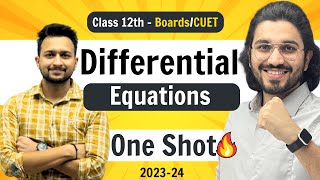 Differential Equations  Class 12 Maths  NCERT for Boards amp CUET [upl. by Gavrila]