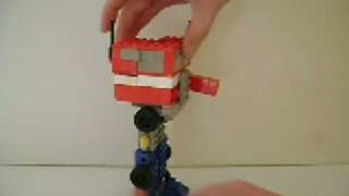 Lego Transformers  G1 Optimus Prime [upl. by Yarased]