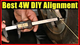 The Most Accurate DIY 4W Alignment [upl. by Marylin87]