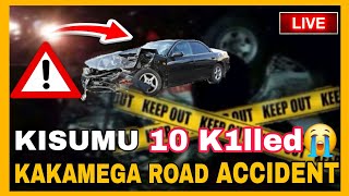 kisumu kakamega road açcident  10 k1lled  Iguhu yala bridge acćident  acçident today [upl. by Mudenihc]