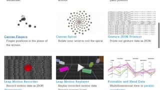 Leapjs demo [upl. by Enelyak]