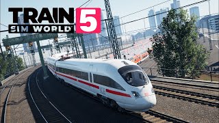 ICET ACTION  Baureihe 411  Frankfurt  Hanau  Train Sim World 5 [upl. by Nev]