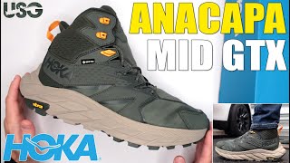 Hoka Anacapa Mid GTX Review AWESOME Hoka Hiking Boots Review [upl. by Robins373]