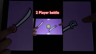 2 Player battle gameplay shortvideo [upl. by Ahsienor]