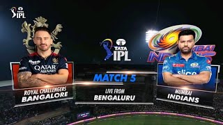 RCB vs MI ipl 2023 highlights AB SPORTS [upl. by Manup]