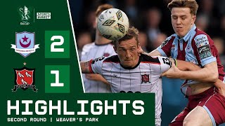 2024 Highlights  FAI Cup R2  Drogheda United 21 Dundalk FC [upl. by Aylad170]