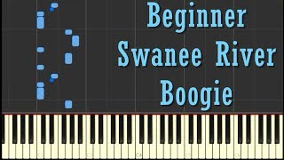 Boogie Woogie Piano Tutorial for Beginners [upl. by Barstow]