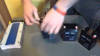 How to change the batteries in a Linak battery pack [upl. by Ahsial]