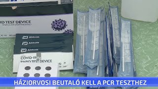 Háziorvosi beutaló kell a pcr teszthez [upl. by Casabonne583]