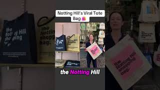 The trend that’s sweeping Notting Hill The Notting Hill Shopping Bag 🛍️ nottinghill [upl. by Roley]