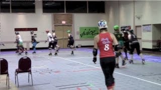 PreHab OnSkate Derby Warmup  Roller Derby Athletics [upl. by Ejrog600]