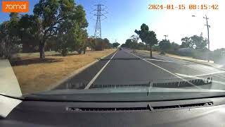 Morning drive to Gym Parkwood to Cannington PERTH Western Australia [upl. by Aneed]