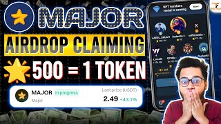 🌟 Major Rating  Major Token  Major Airdrop Eligibility Criteria  Major Airdrop Update Bangla [upl. by Ayanad]