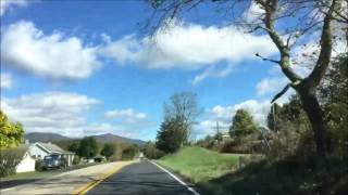 Driving Route 42 through Craigsville Virginia [upl. by Yirinec271]