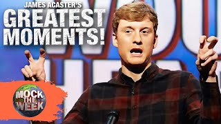 James Acasters Most Iconic Moments  Comedy Compilation  Mock The Week [upl. by Blandina858]