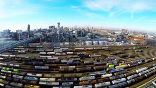 BASF Ludwigshafen  4k Time lapse [upl. by Yeltnerb]