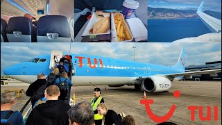 TUI Airways Boeing 7378K5 Manchester to Madeira Funchal  Full Flight [upl. by Dawna]