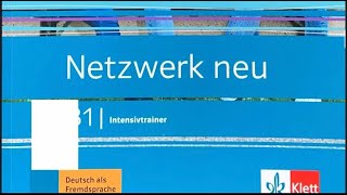 Netzwerk neu B1 Intensivtrainer Gute Reise Lösungen KAPITEL1 solution with Questions [upl. by Eadahs189]