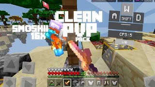 Hive SkyWars But Using My PvP Pack  KeystrokeCps Counter MCPE 116 [upl. by Jenne]